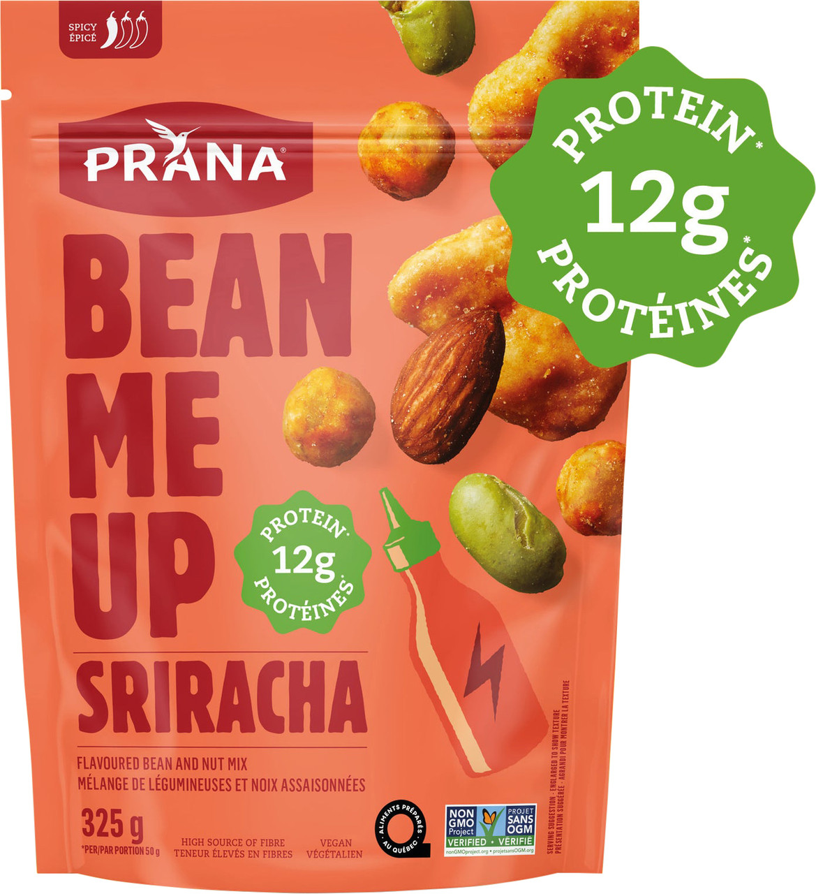 Prana Organic Bean Me Up Sriracha