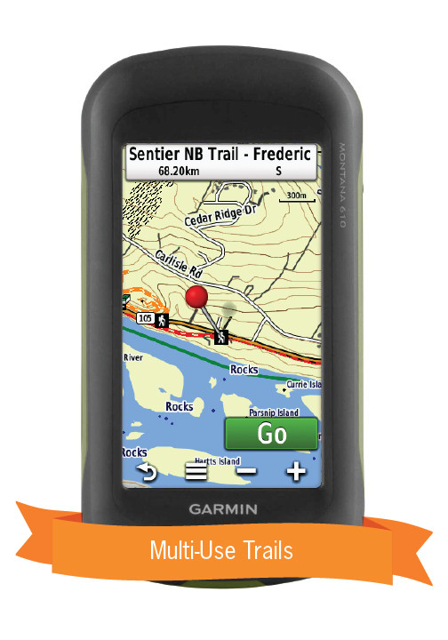 Backroad Mapbooks Atlantic Canada GPS Map SD