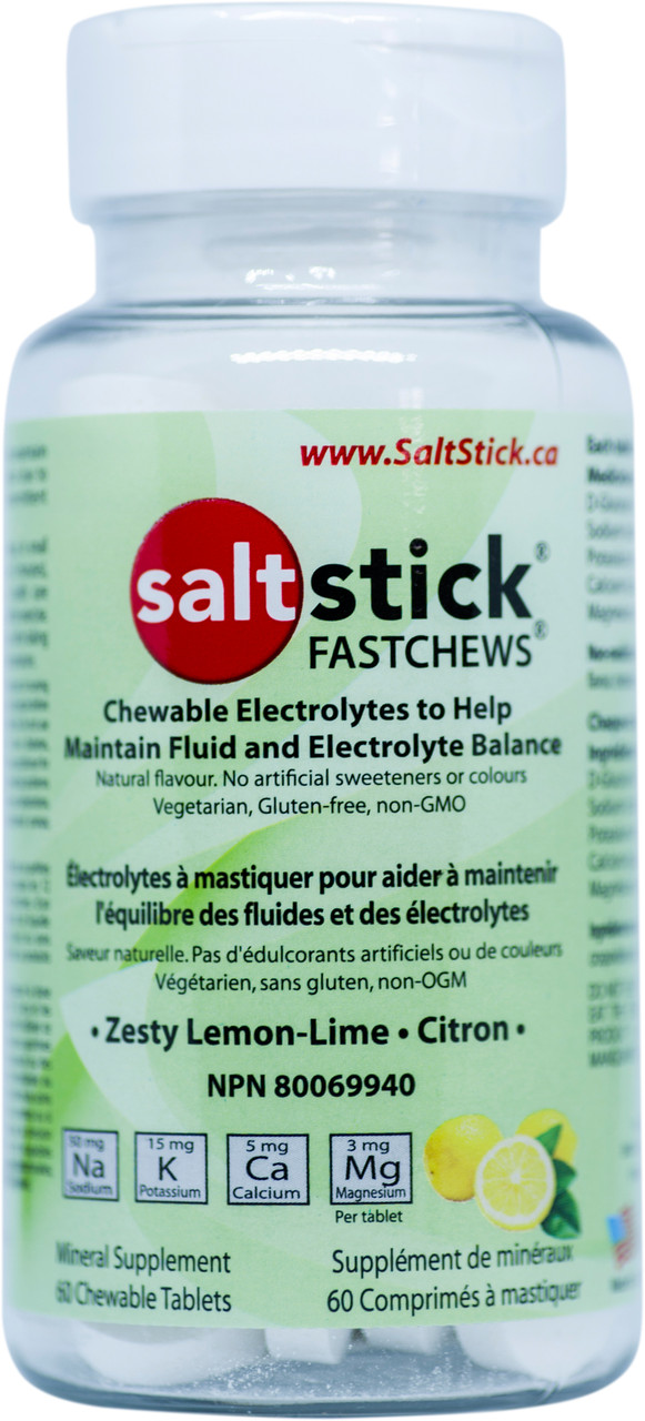 Saltstick Fast Chews 60-Count Bottle