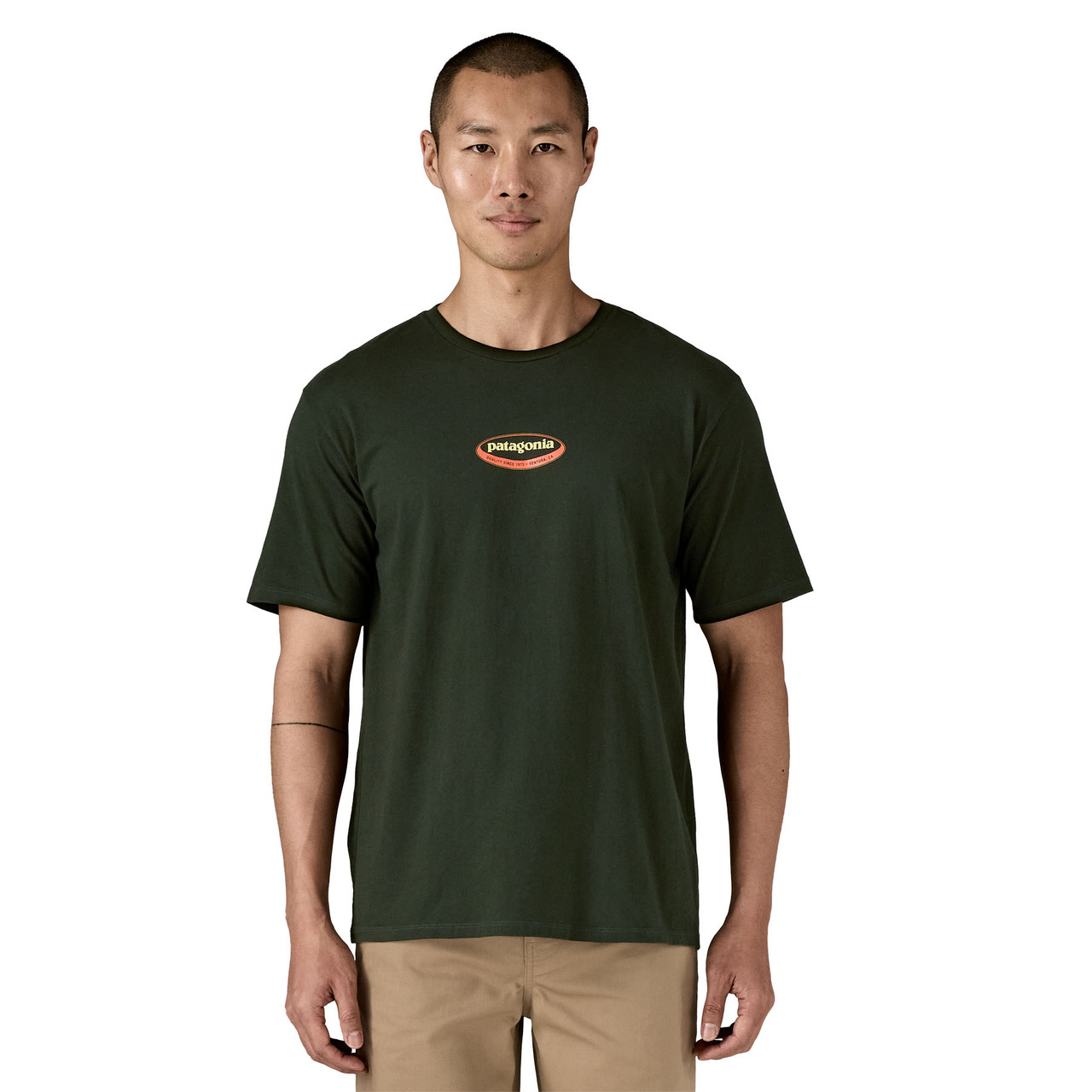 Patagonia Long Way 'Round Organic Short Sleeve T-Shirt - Men's