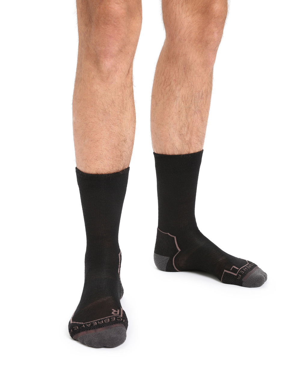 icebreaker Hike+ Light Crew Socks - Men's