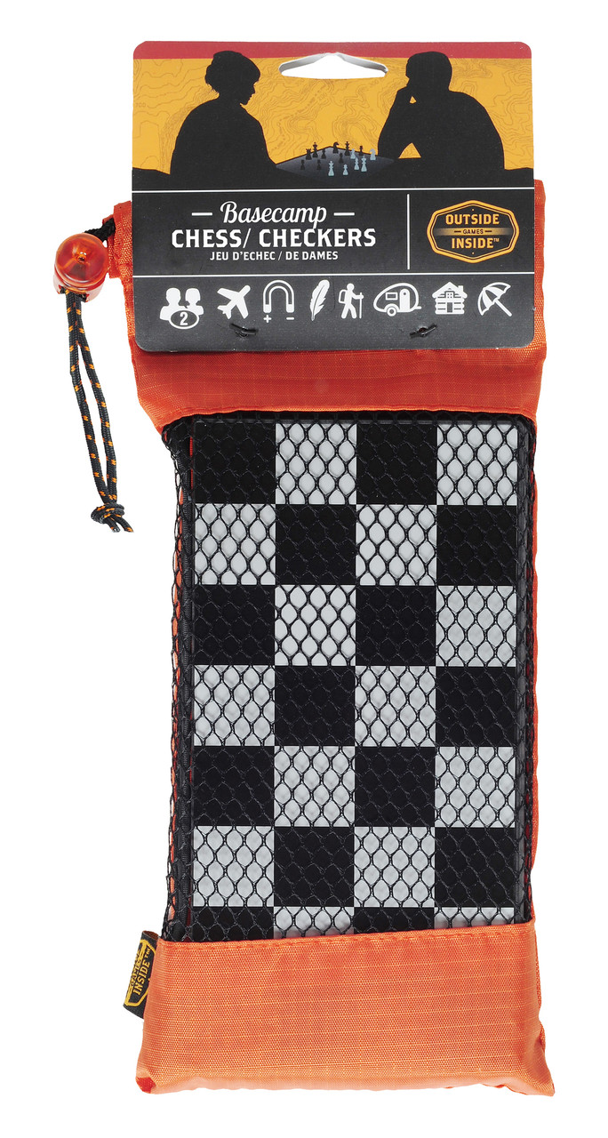 Outside Inside Basecamp Magnetic Chess/Checkers