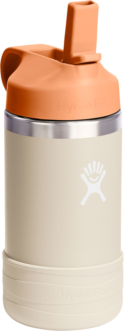 Hydro Flask Wide Mouth Straw Lid and Boot Bottle 355ml - Children to Youths