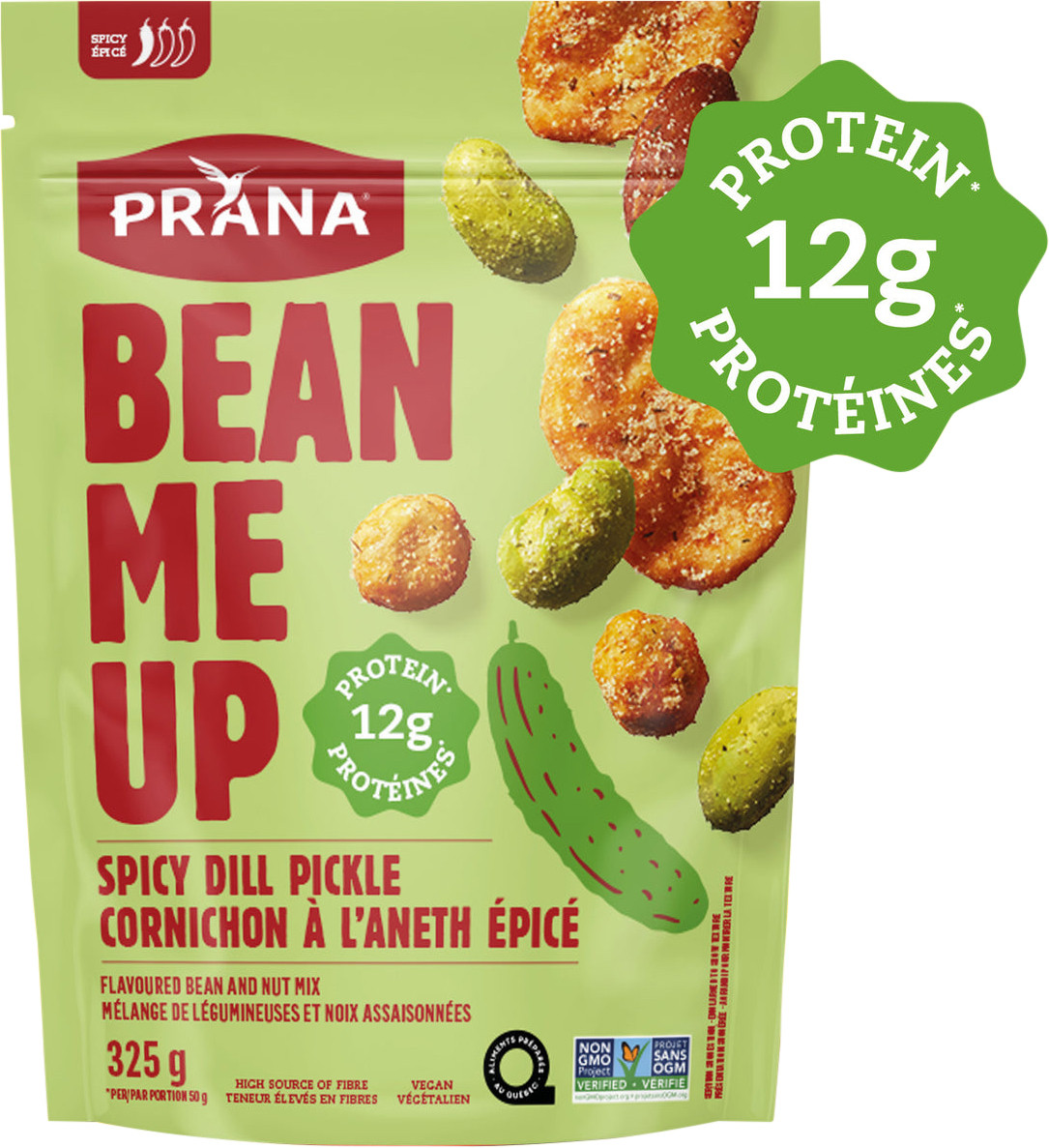 Prana Organic Bean Me Up Spicy Dill Pickle