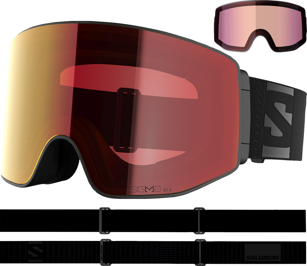 Salomon Sentry Prime Sigma Photo Goggles with Extra Lens