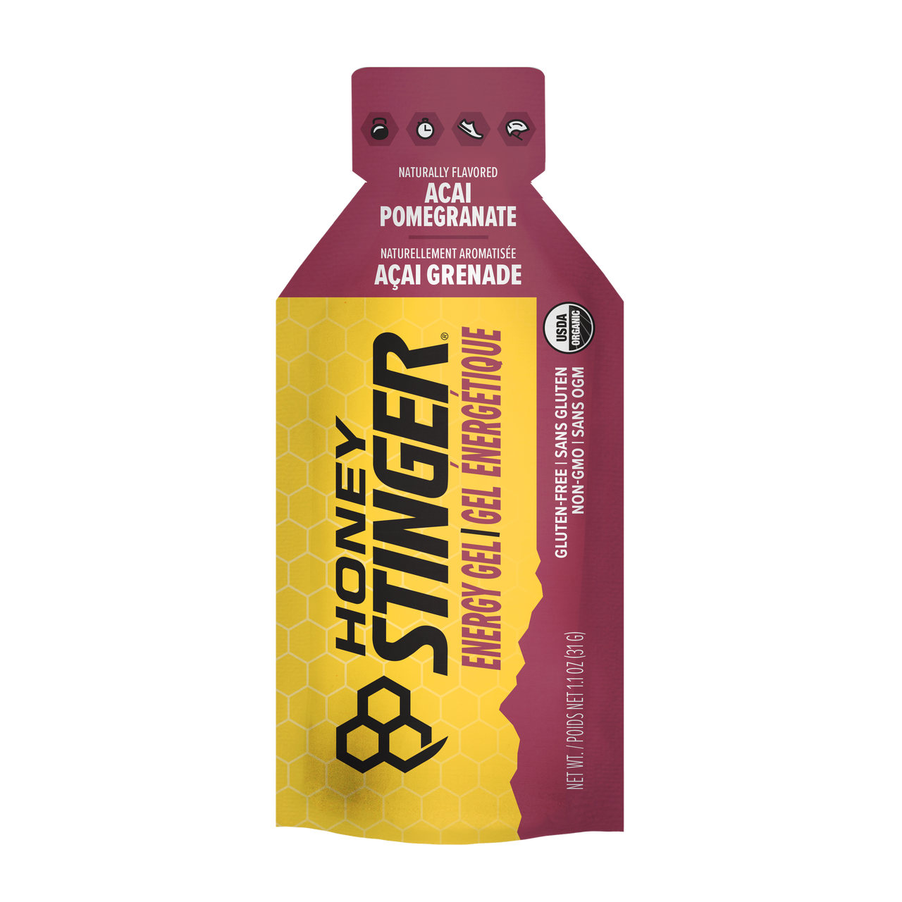 Honey Stinger Acai Pomegranate Organic Energy Gel
