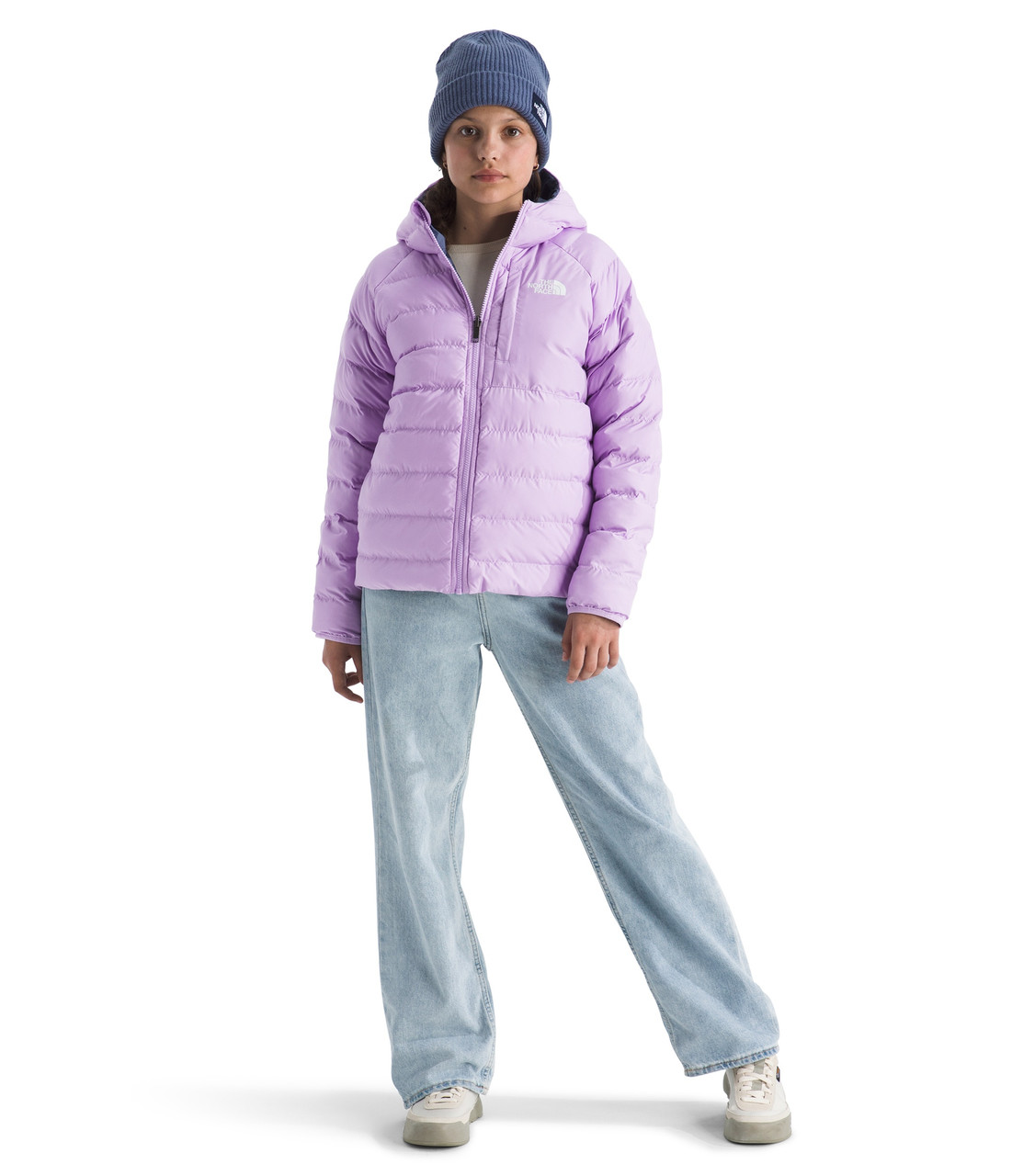 The North Face Reversible Perrito Hooded Jacket - Girls' - Youths