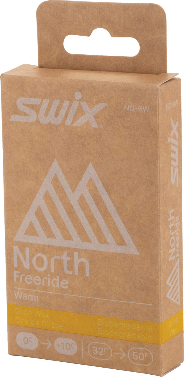 Swix North Bio Warm Glide Wax (0C to +10C)