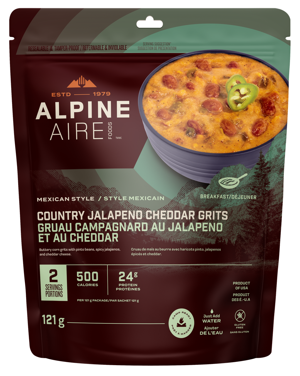 AlpineAire Country Jalapeno Cheddar Grits