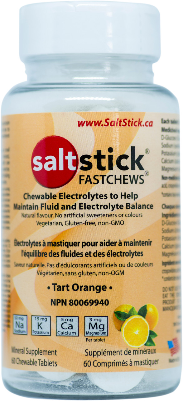 Saltstick Fast Chews 60-Count Bottle