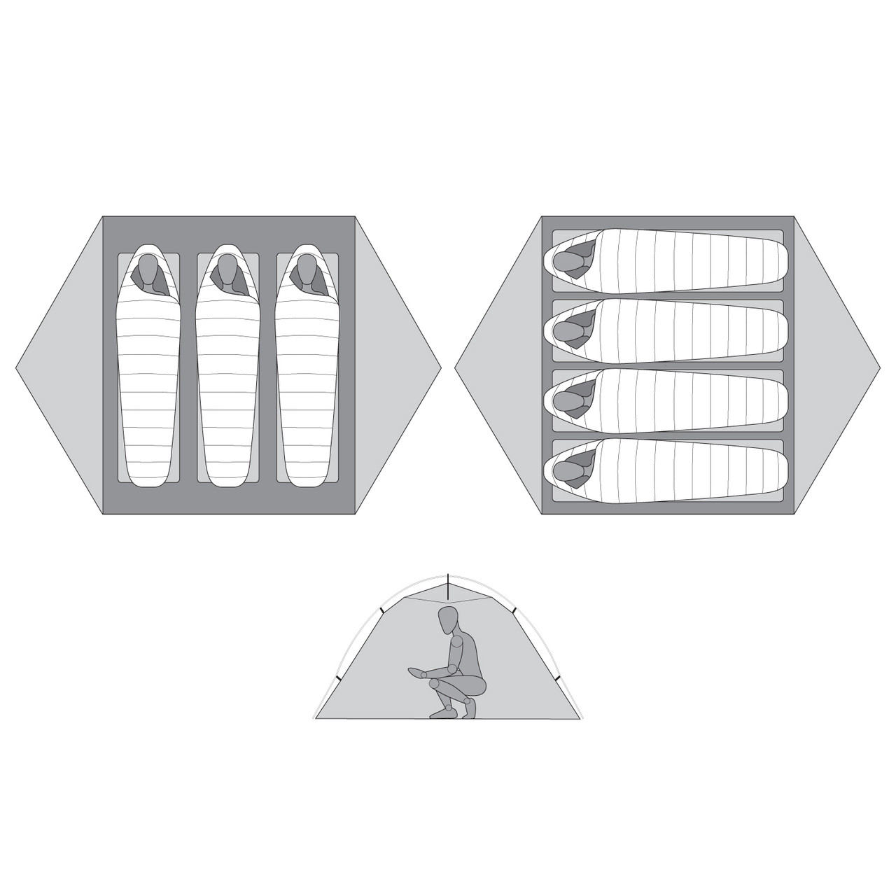 MSR Hubba Hubba LT 3-Person Tent