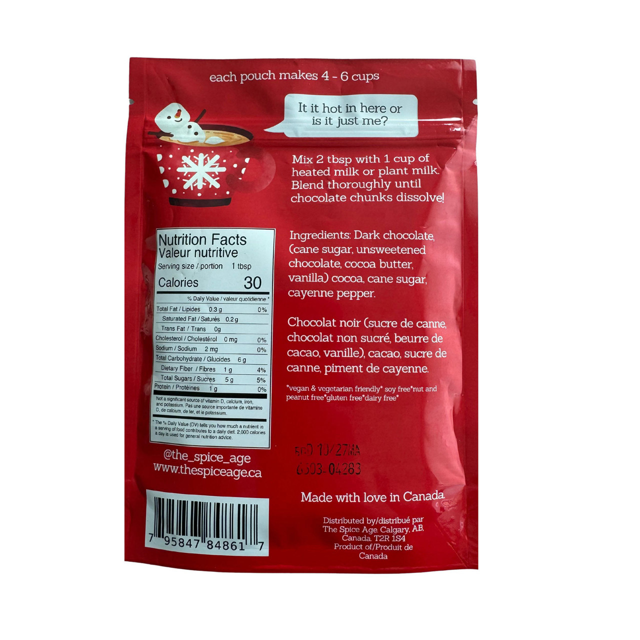 The Spice Age Spicy Hot Chocolate