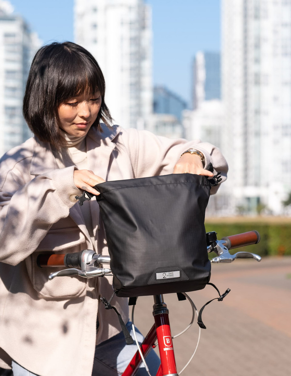 Two Wheel Gear Dayliner Mini Handlebar Bag - Recycled Fabric