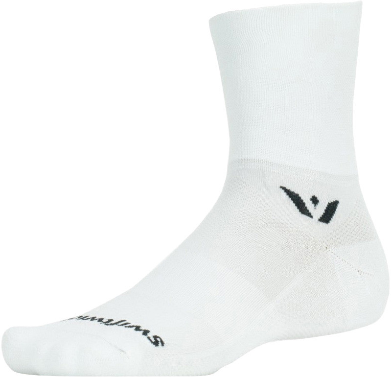 Swiftwick Aspire Quarter Crew High Running Socks - Unisex