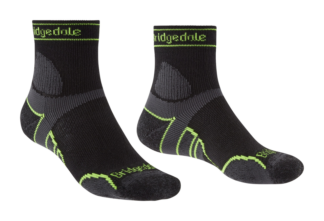 Bridgedale Trail Run Lightweight T2 Merino Sport 3/4 Crew Socks - Men's