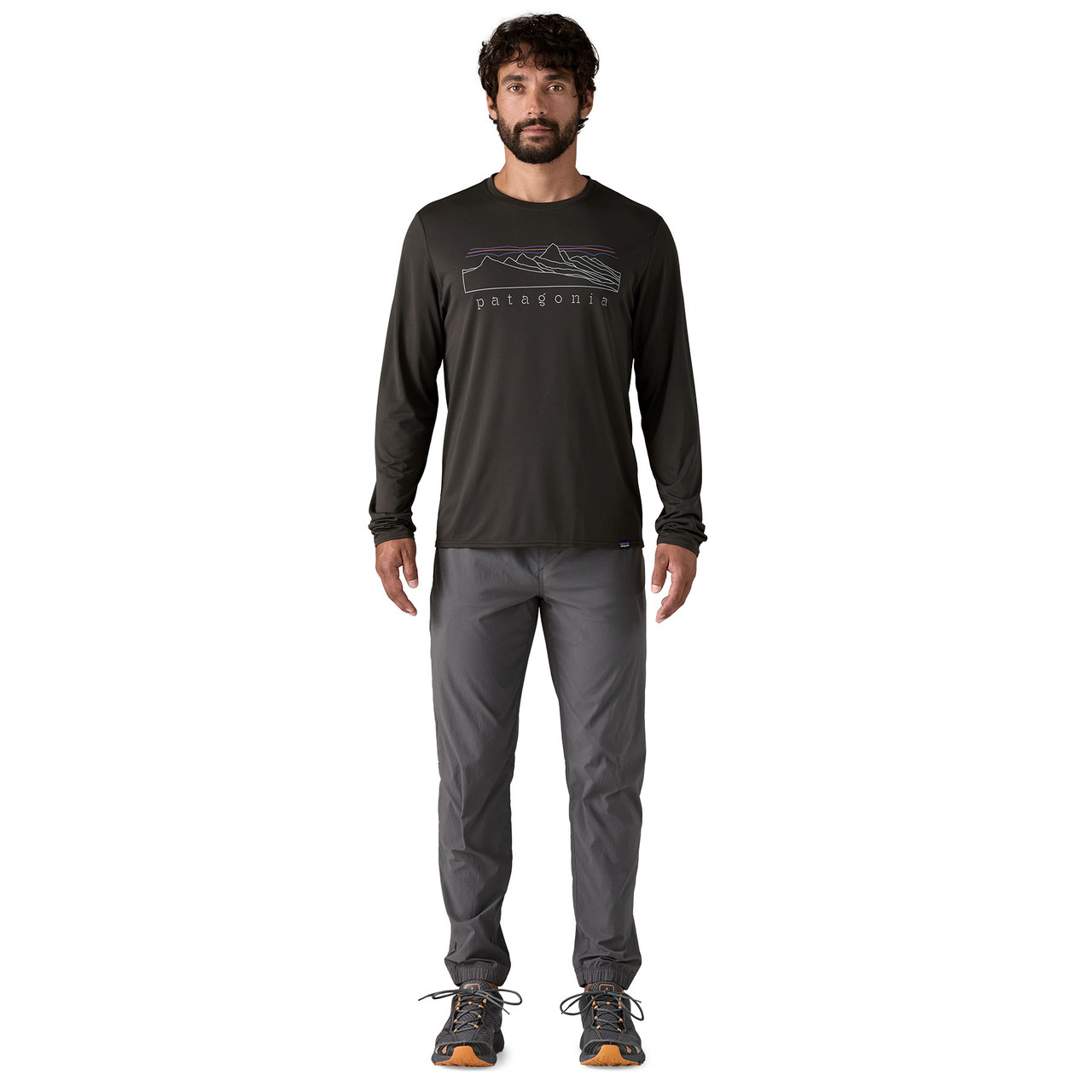 Patagonia Capilene Cool Daily Long Sleeve Graphic T-Shirt - Men's