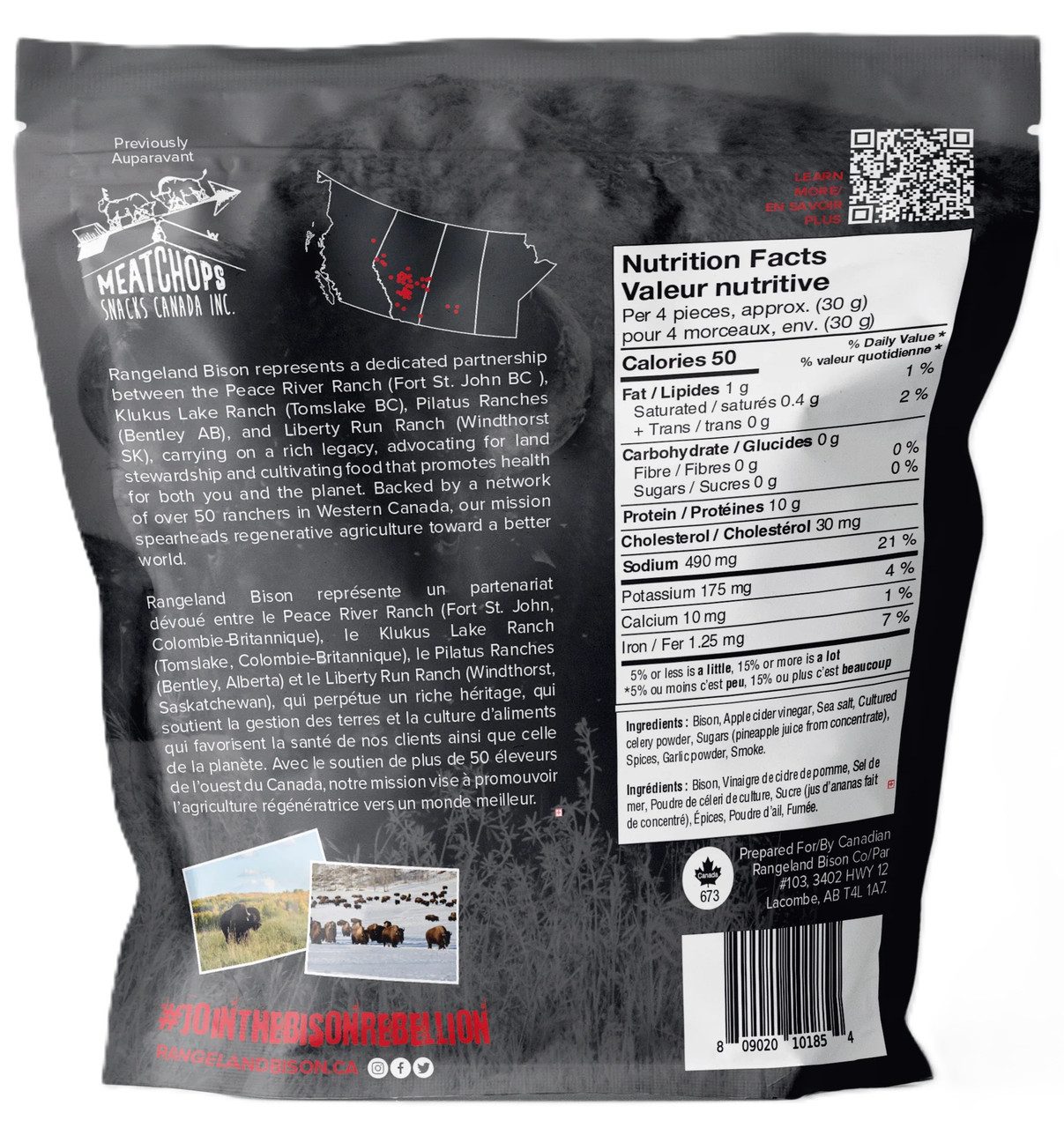 Rangeland Bison Jerky