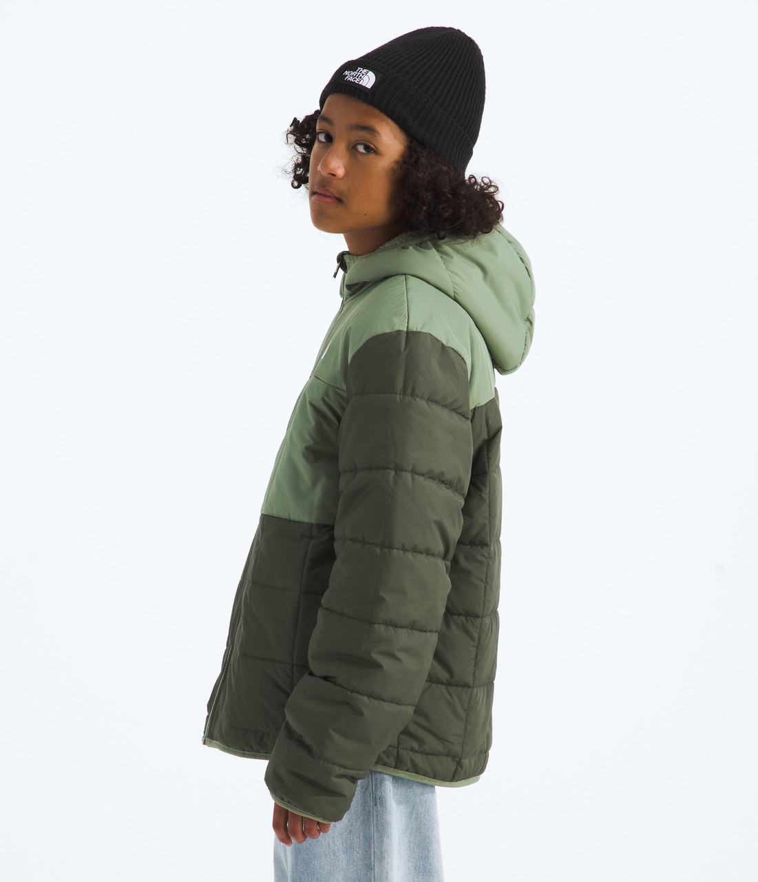 The North Face Reversible Shasta Full Zip Hooded Jacket - Boys' - Youths