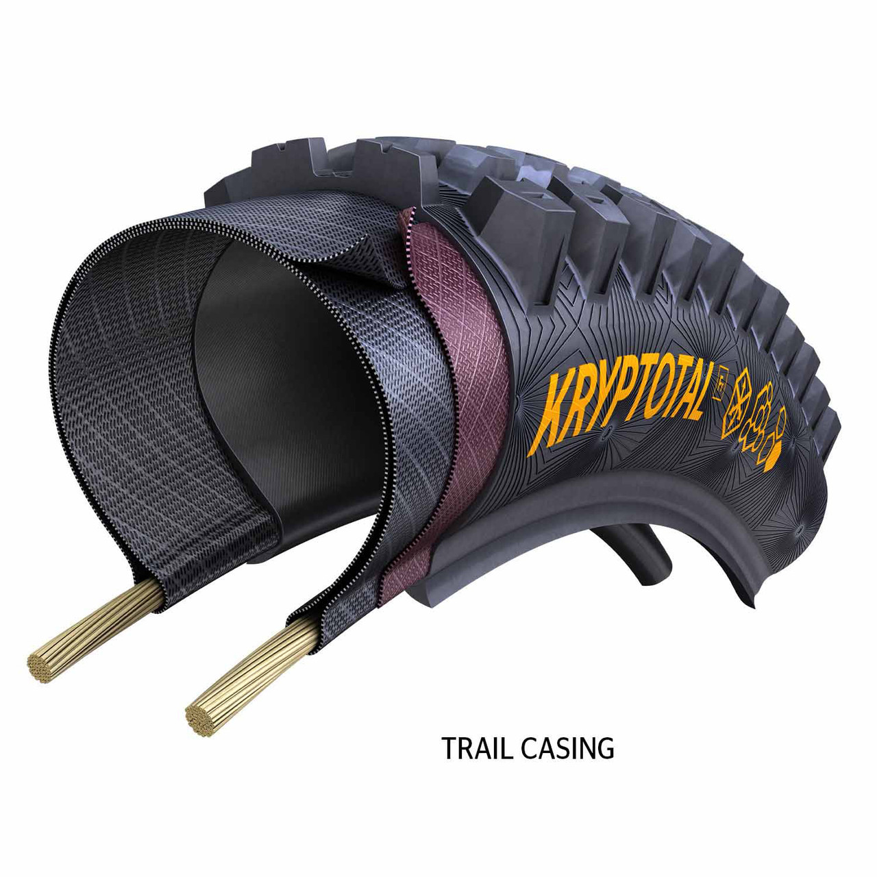 Continental Kryptotal 29 x 2.40in. R Trail Endurance Folding Tire