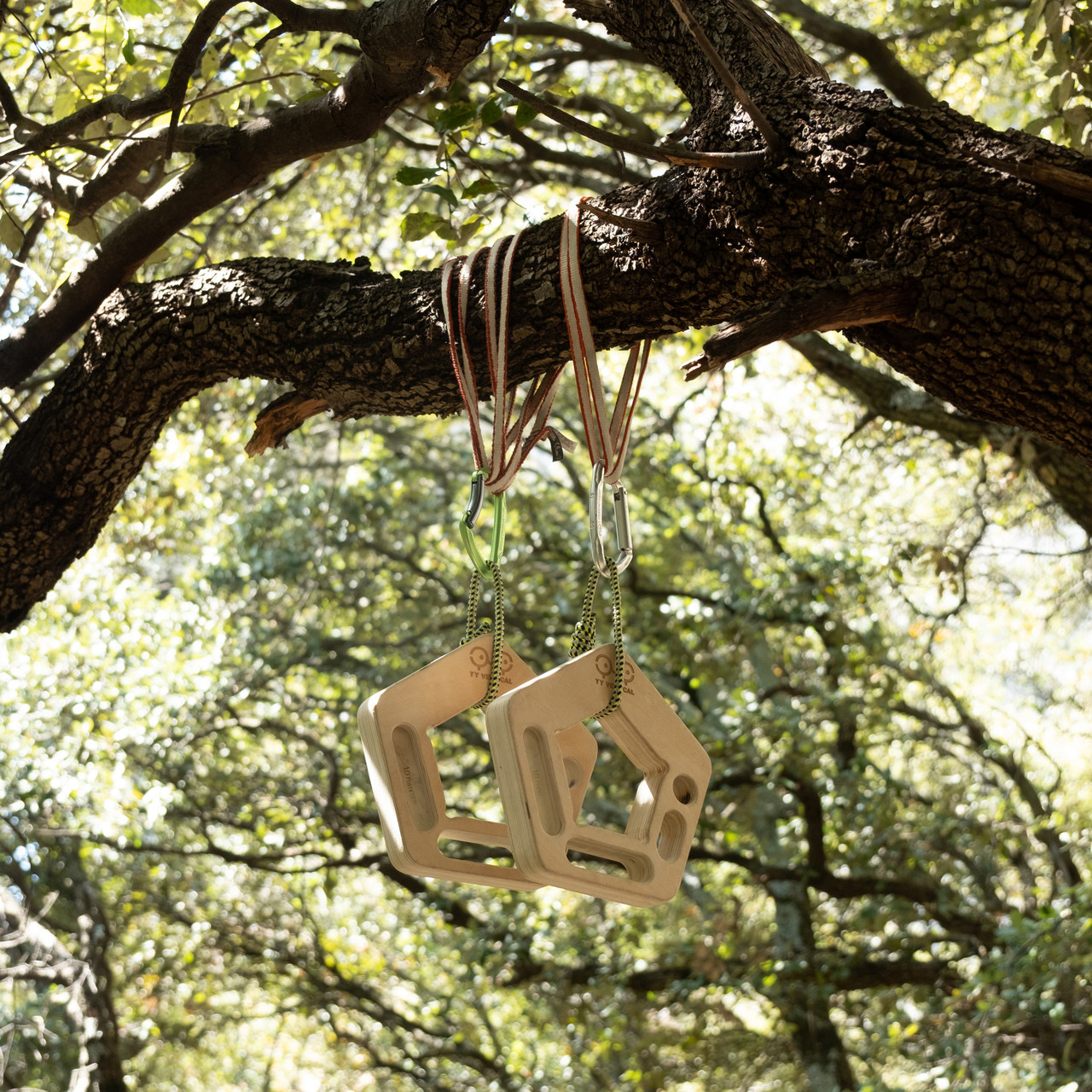 YY Vertical Penta Wood Portable Hangboard