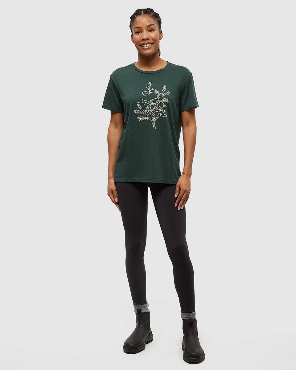 tentree Autumn Flora T-Shirt - Women's
