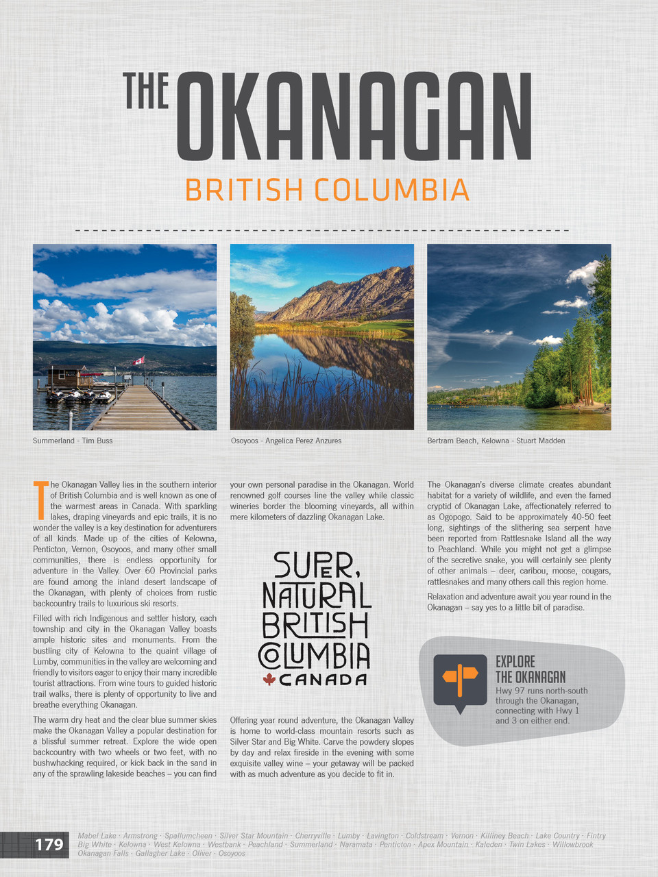 Backroad Mapbooks Thompson Okanagan BC