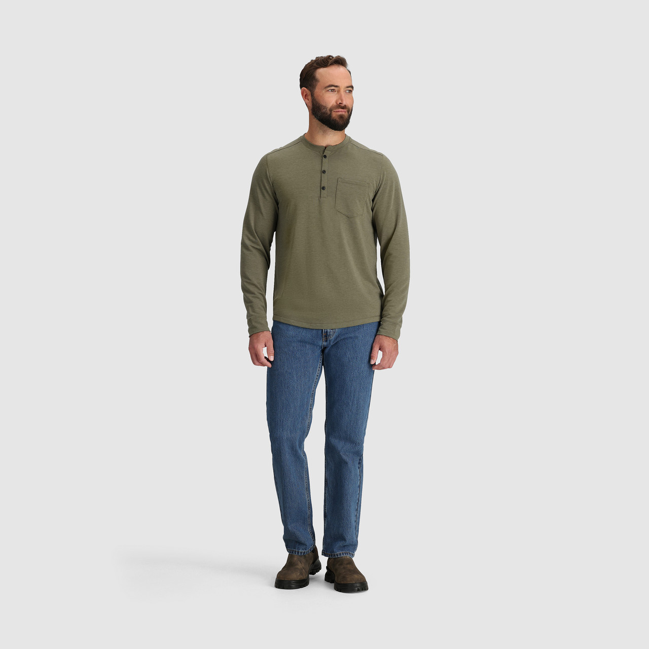 Outdoor Research Aberdeen Long Sleeve Henley - Men's