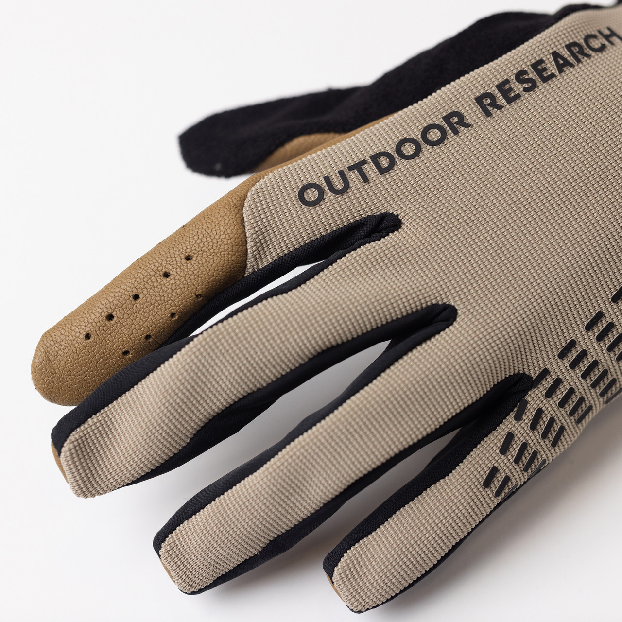Outdoor Research Freewheel Leather Palm Bike Gloves - Unisex