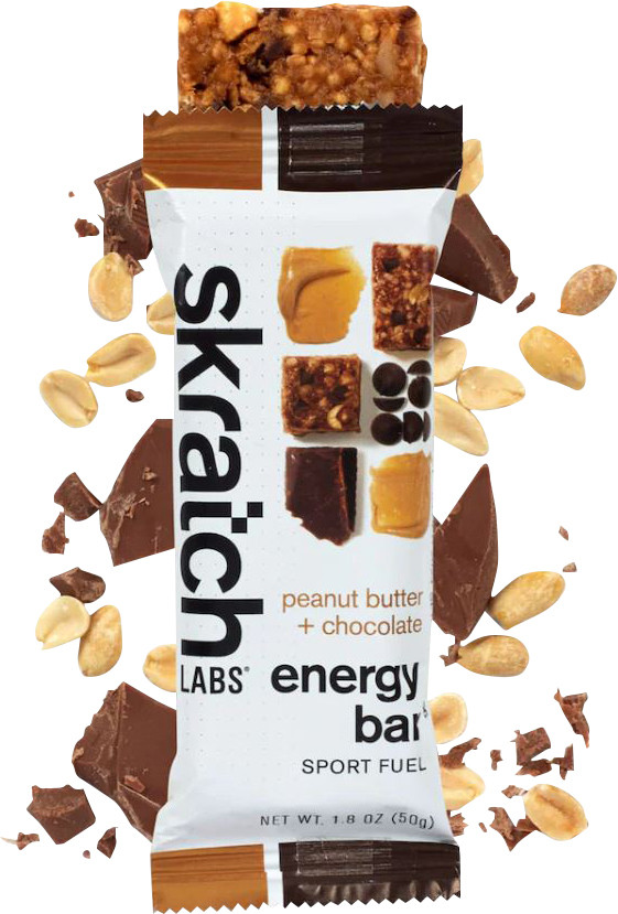 Skratch Labs Energy Bar Peanut Butter and Chocolate