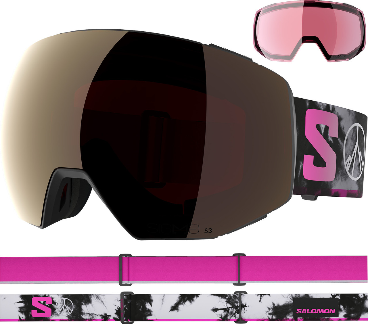 Salomon Radium Prime Sigma Goggles with Extra Lens