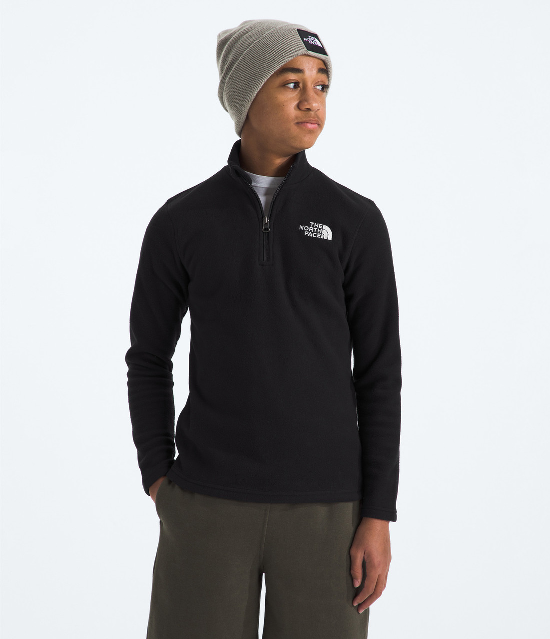The North Face Teen Glacier 1/4 Zip Pullover? - Youths