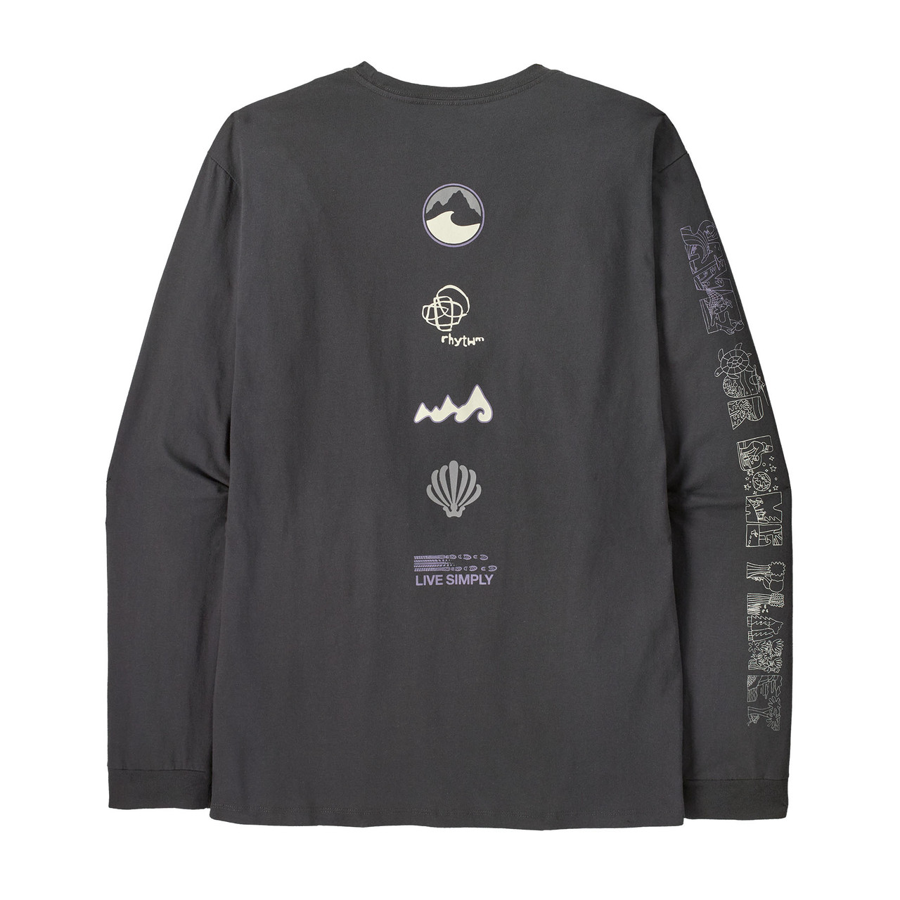 Patagonia Long Way 'Round Organic Long Sleeve T-Shirt - Men's