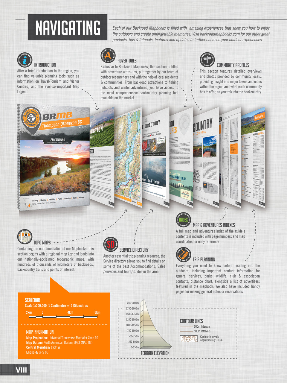 Backroad Mapbooks Thompson Okanagan BC