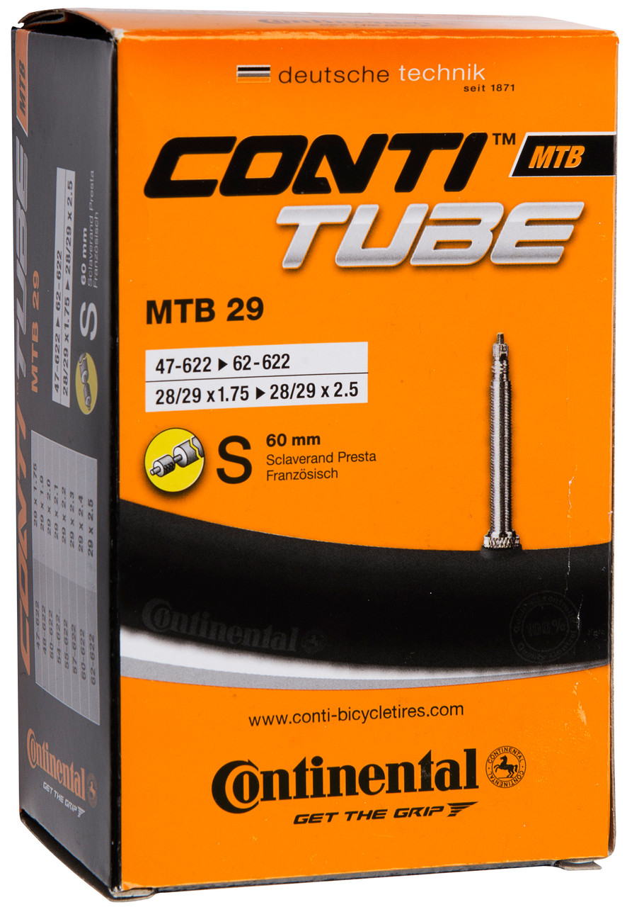 Continental 29 x 1.75-2.5 Tube (60mm Presta Valve)