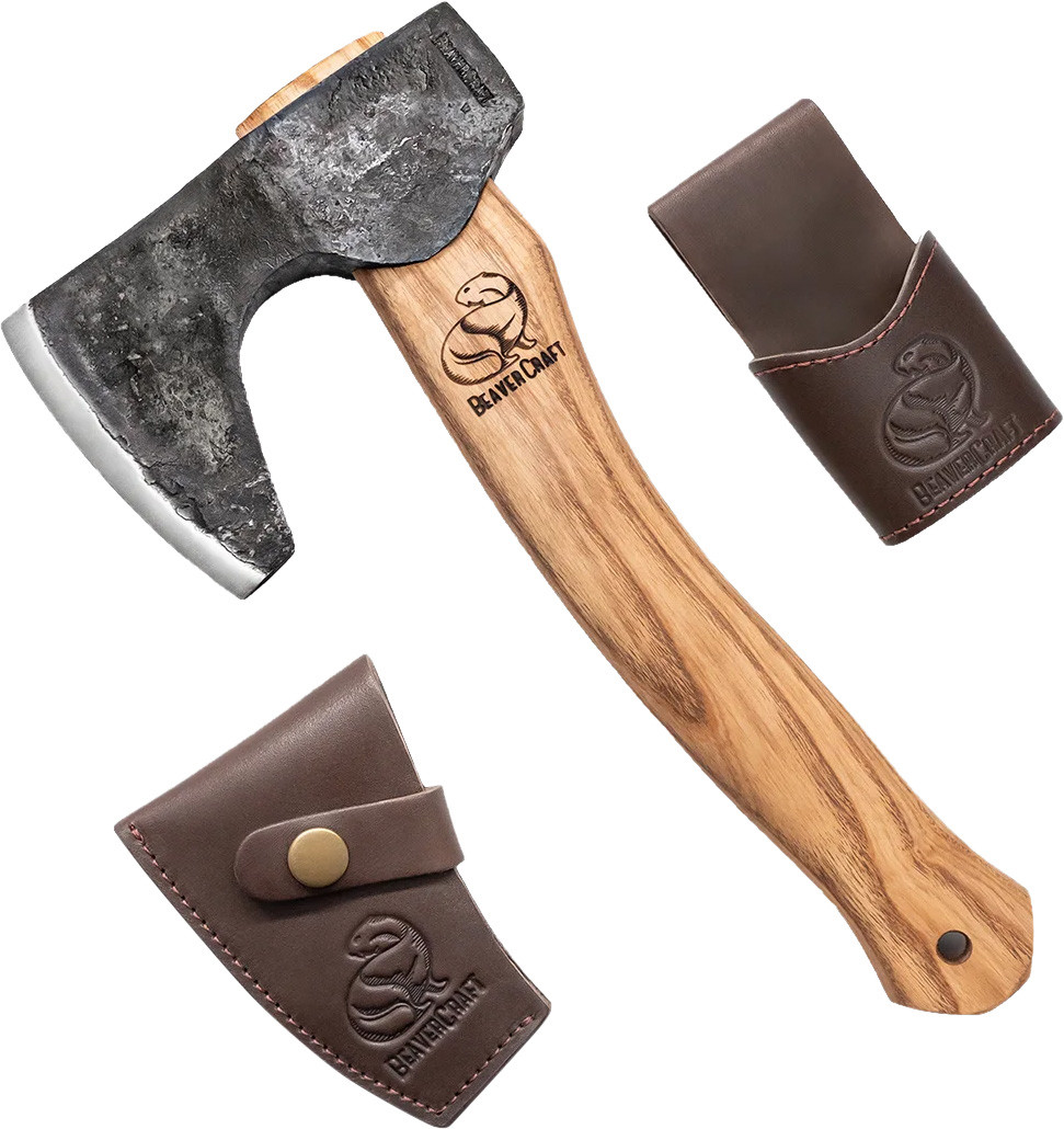 BeaverCraft Bearded Bushcraft Hatchet