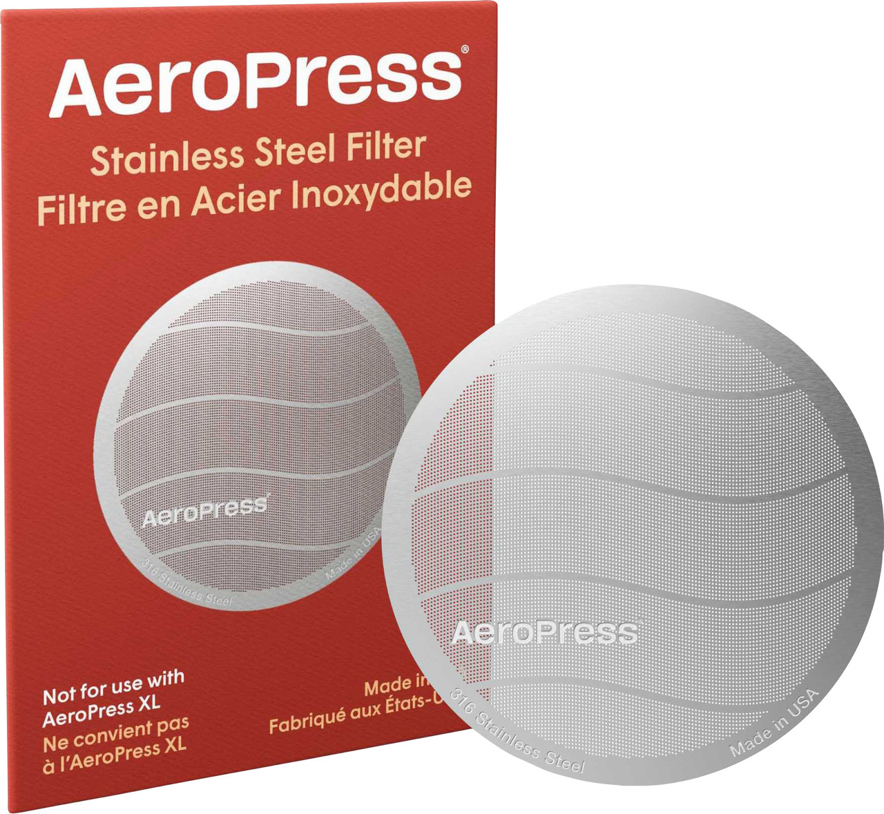 Aeropress Stainless Steel Reusable Filter