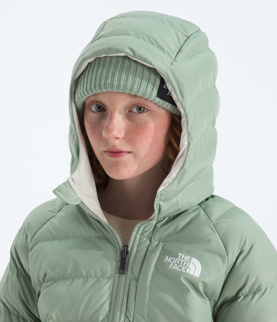 The North Face Reversible Perrito Hooded Jacket - Girls' - Youths