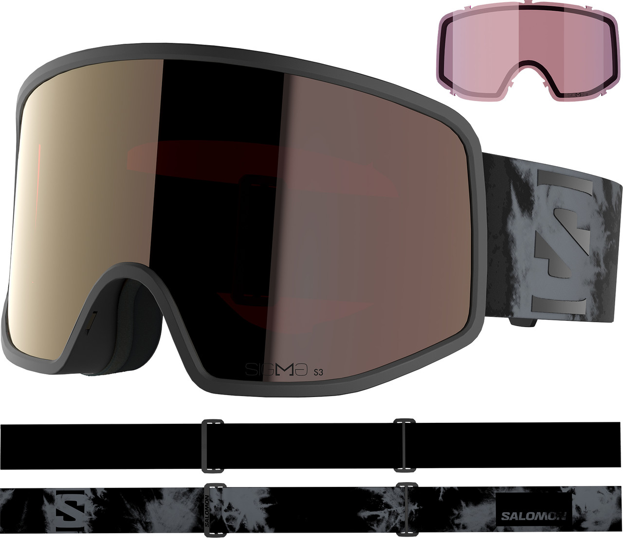 Salomon Sentry Pro Sigma Goggles with Extra Lens