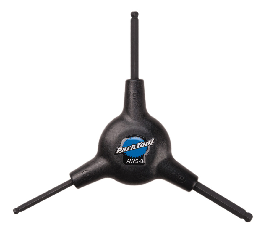 Park Tool AWS-8 3-Way Ball Driver Hex Wrench 4/5/6mm
