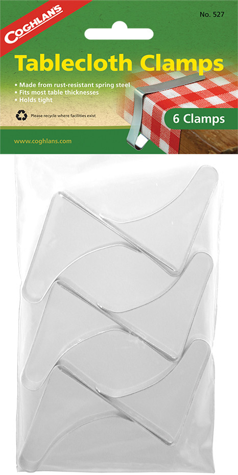 Coghlan's Tablecloth Clamps (6 Pack)