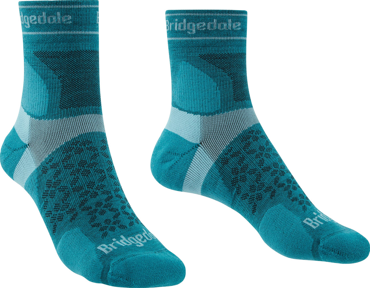 Bridgedale Trail Run Ultralight T2 Merino Sport 3/4 Crew Socks - Women's