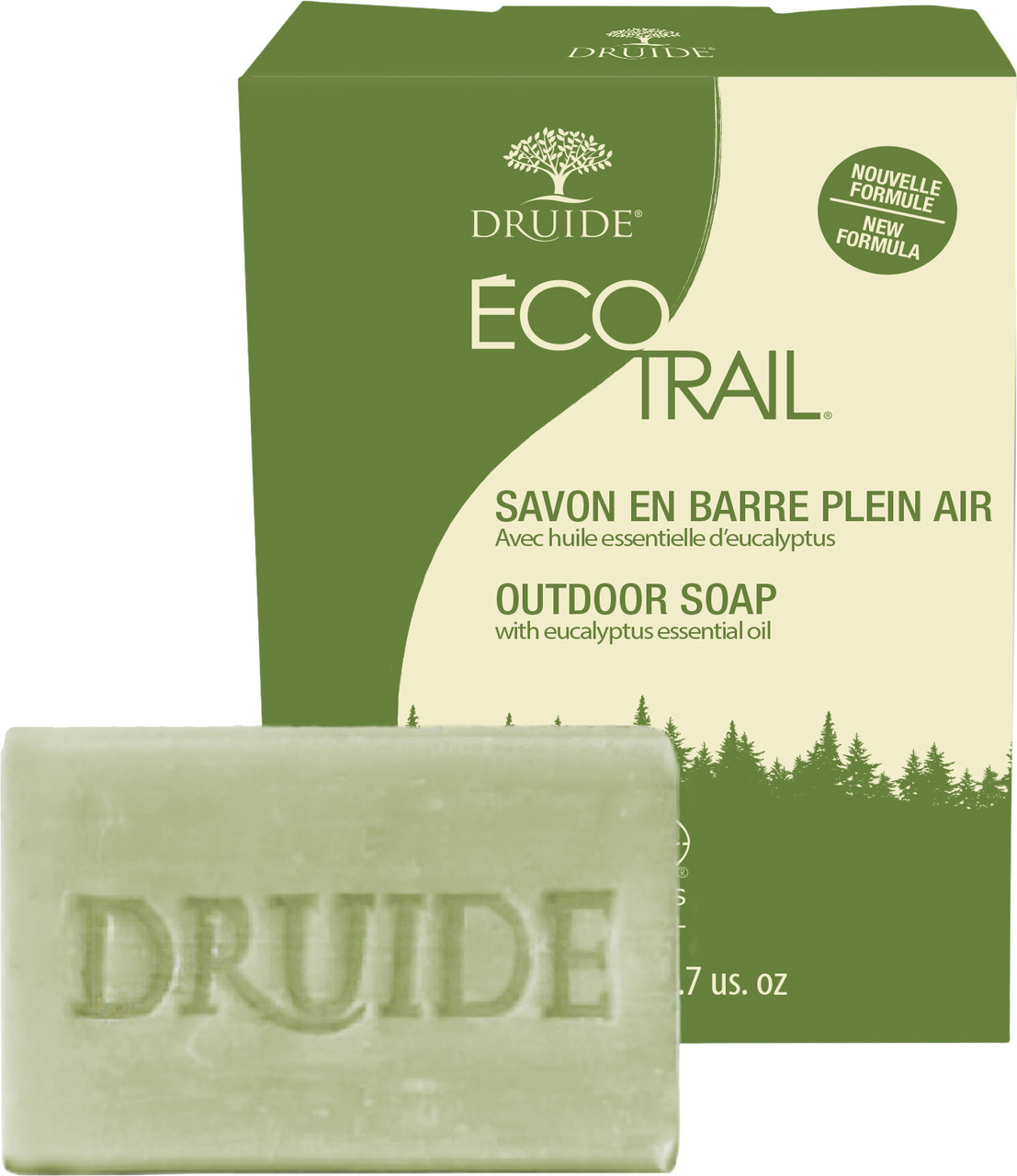 Druide Eucalyptus Bar Soap