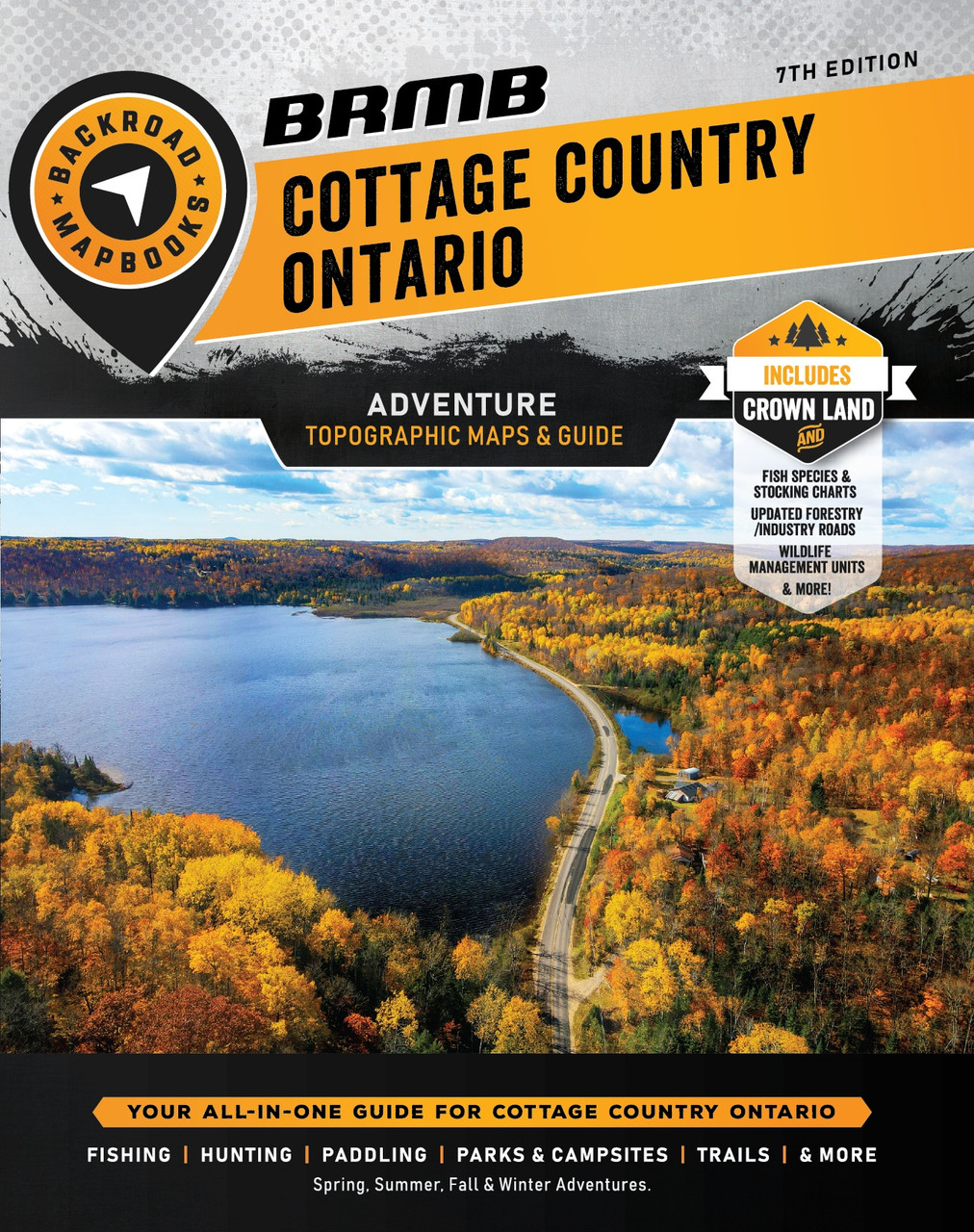 Backroad Mapbooks Cottage Country Ontario Mapbook