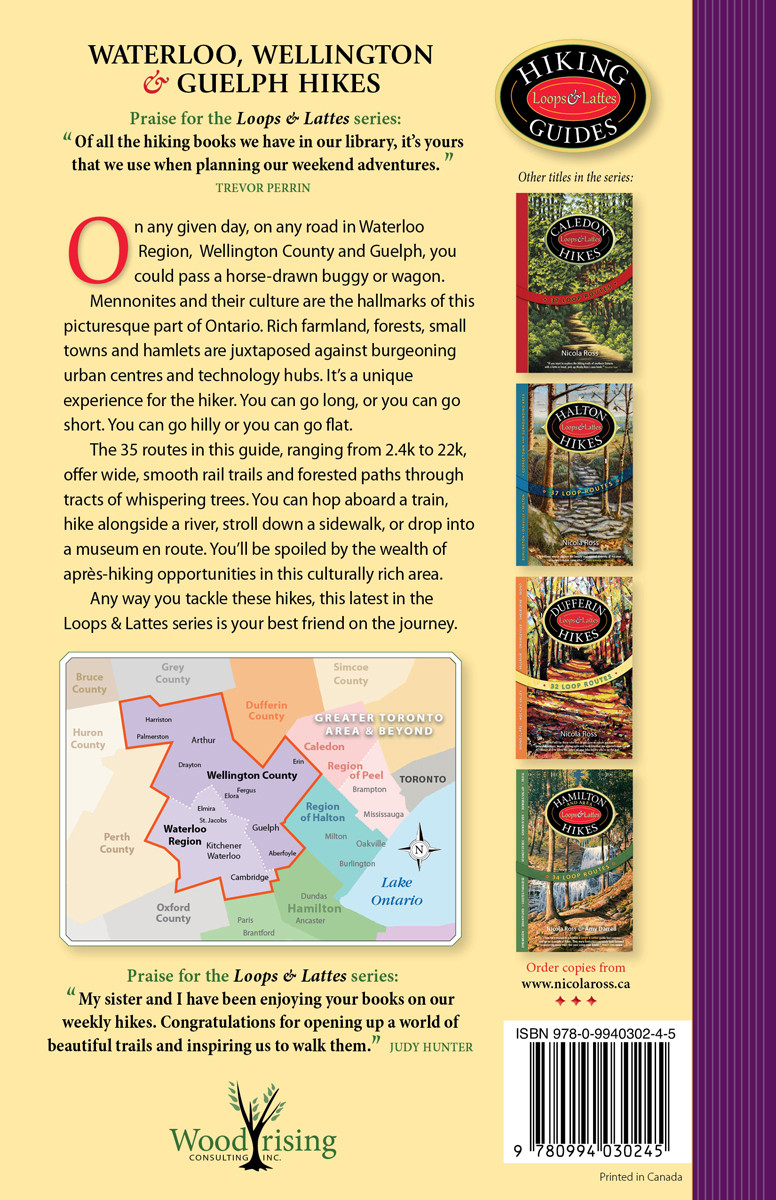 Loops & Lattes Hiking Guides Waterloo, Wellington & Guelph Hikes