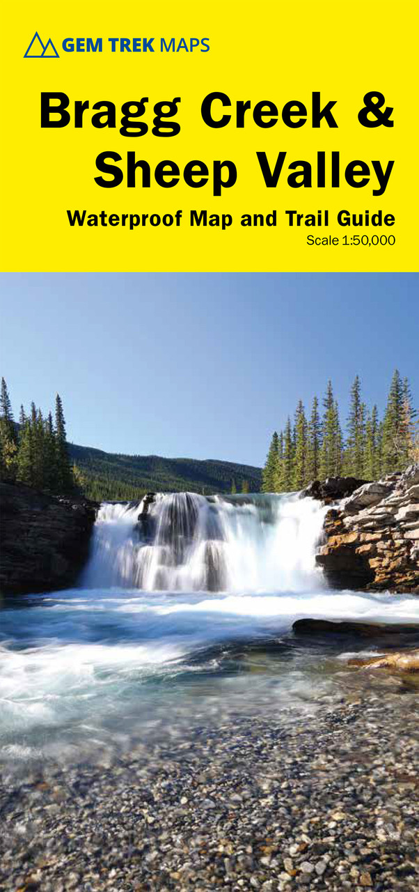 Gem Trek Publishing Bragg Creek & Sheep Valley Map 7th Edition