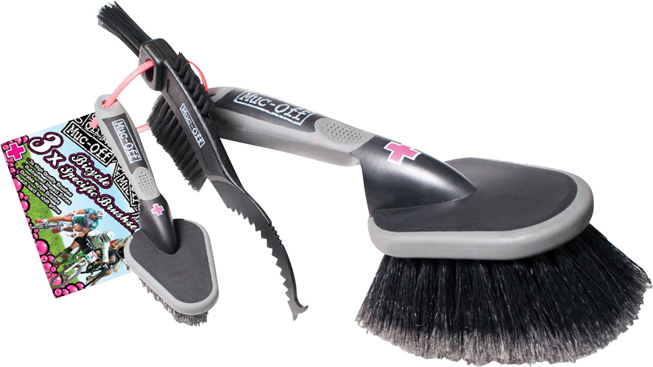 Muc-Off 3-Piece Brush Set