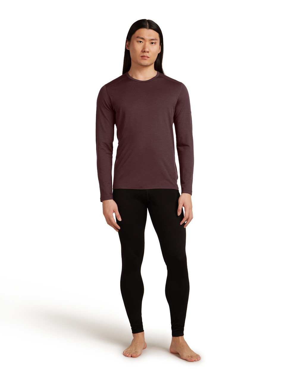 icebreaker Merino 200 Oasis LS Crewe Thermal Top - Men's