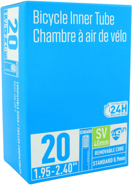 49N 20 x 1.95-2.40in. Tube (Schrader Vale 40mm)