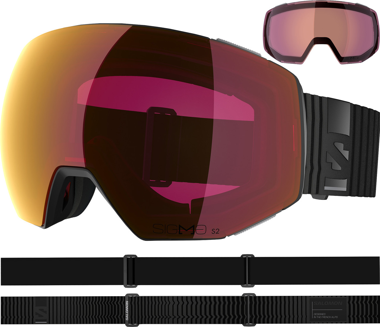 Salomon Radium Prime Sigma Goggles with Extra Lens