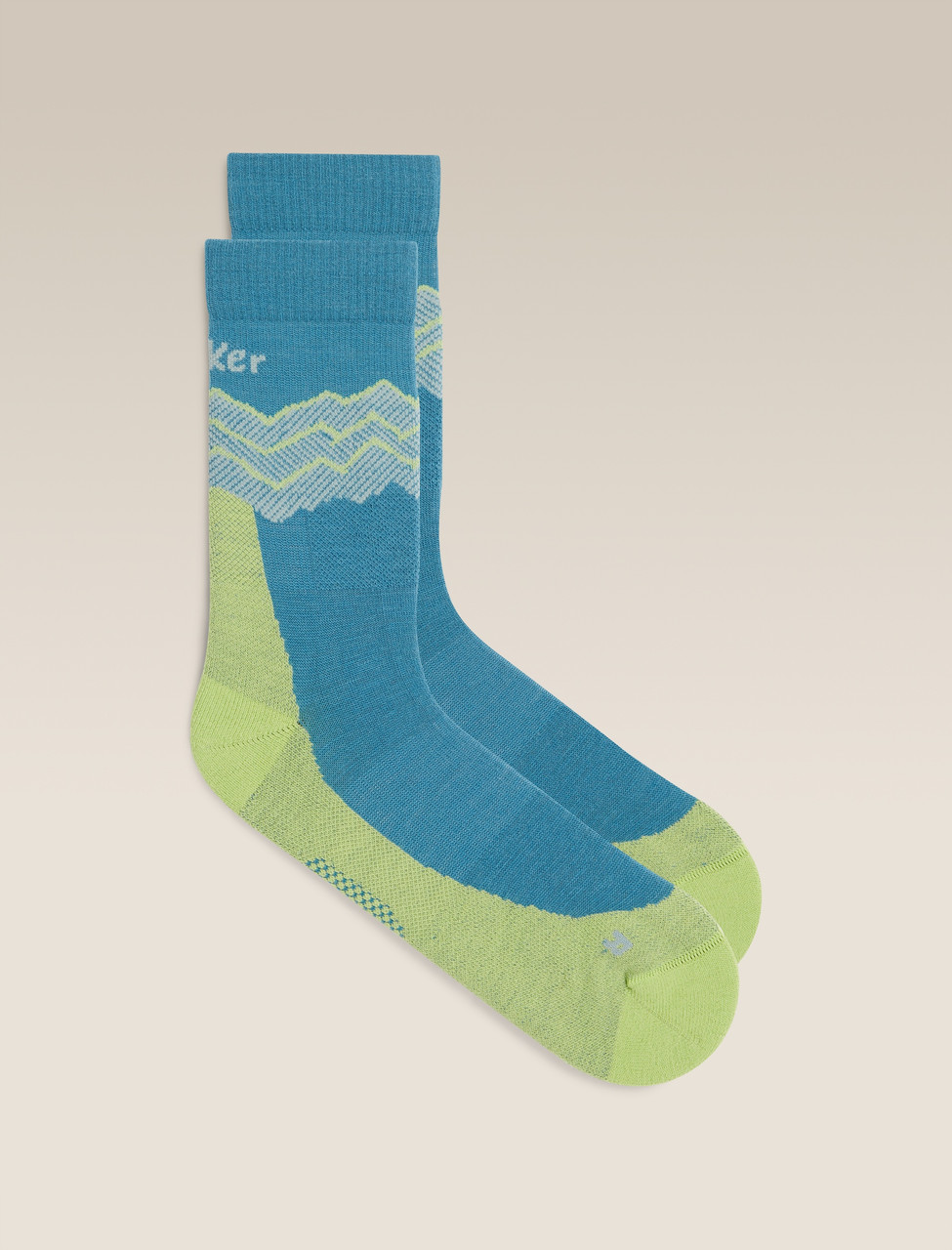 icebreaker Hike+ Medium Crew Across the Peaks Socks - Men's